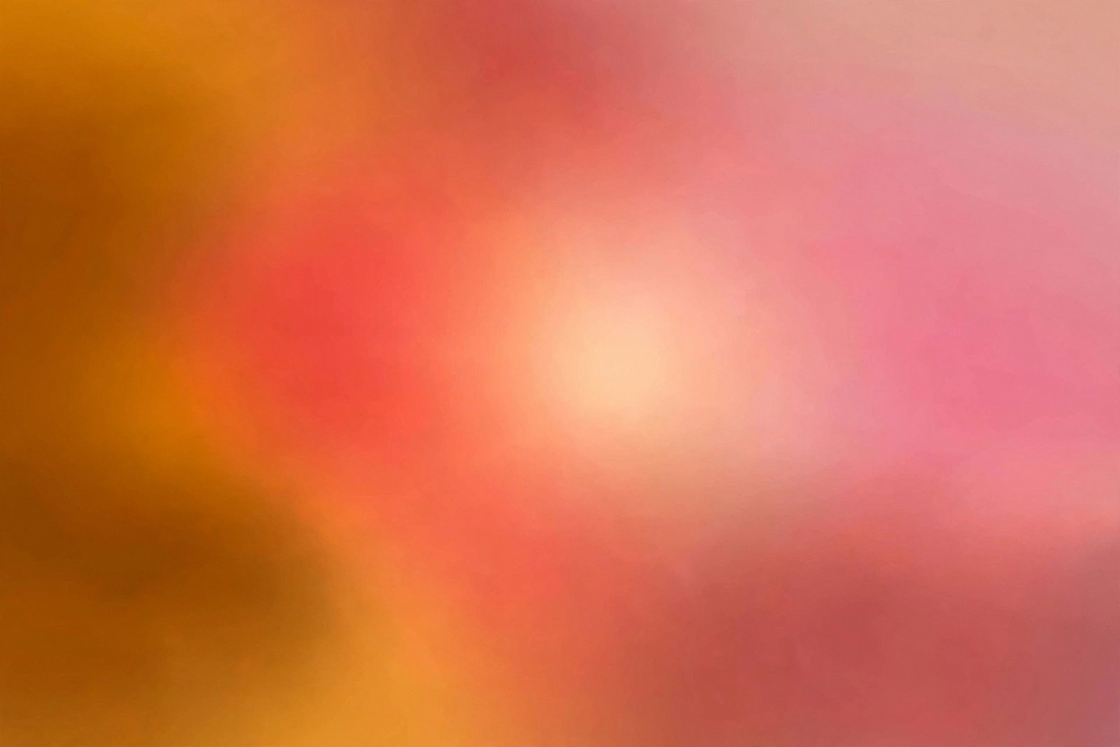  "Warm seamless gradient from amber through coral to soft rose"